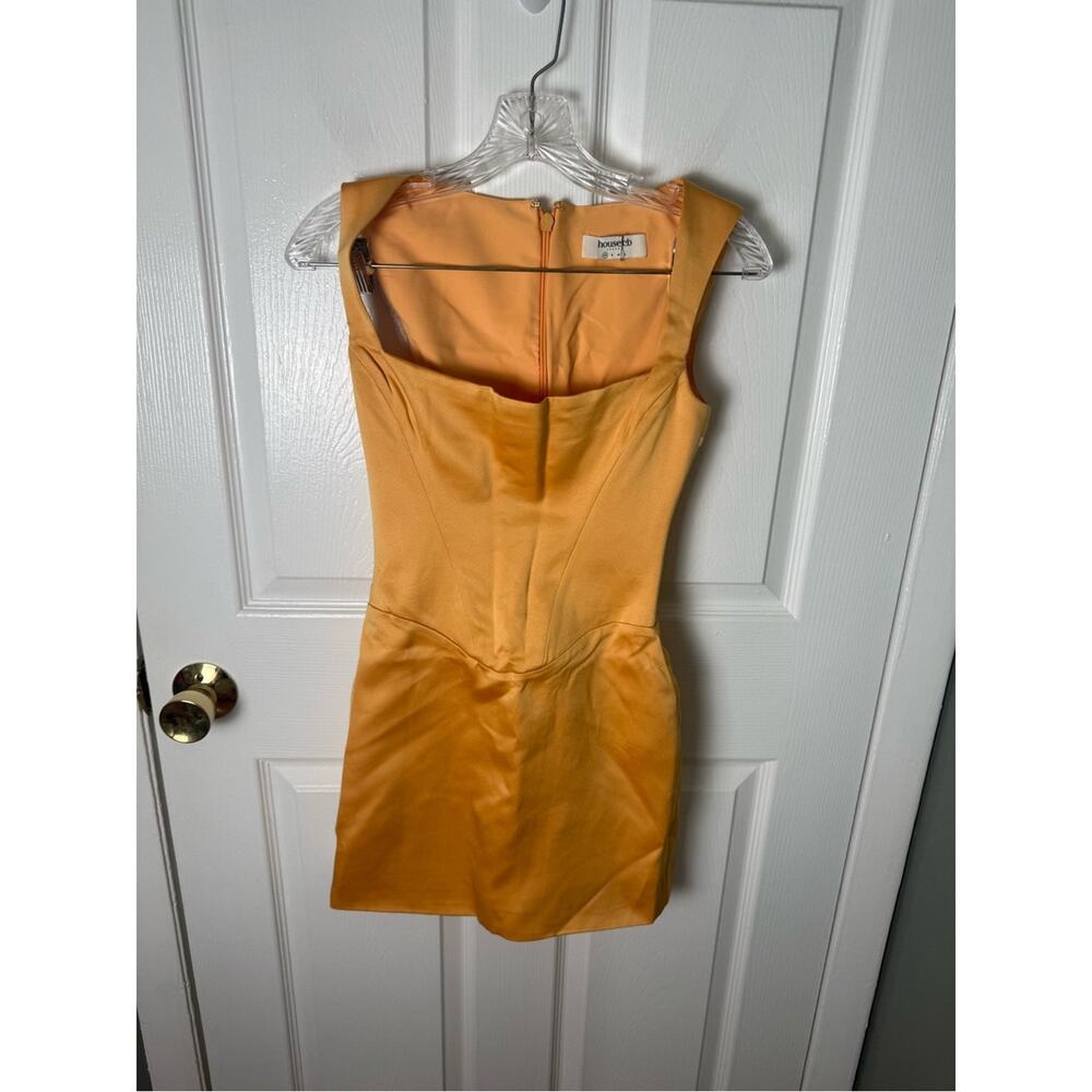 House of CB Enya Apricot Corset Mini Dress XS - Picture 3 of 11